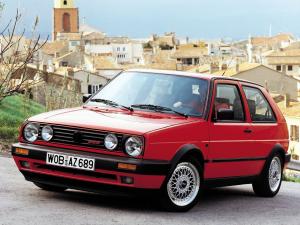 Volkswagen Golf GTi G60 3-Door 1988 года